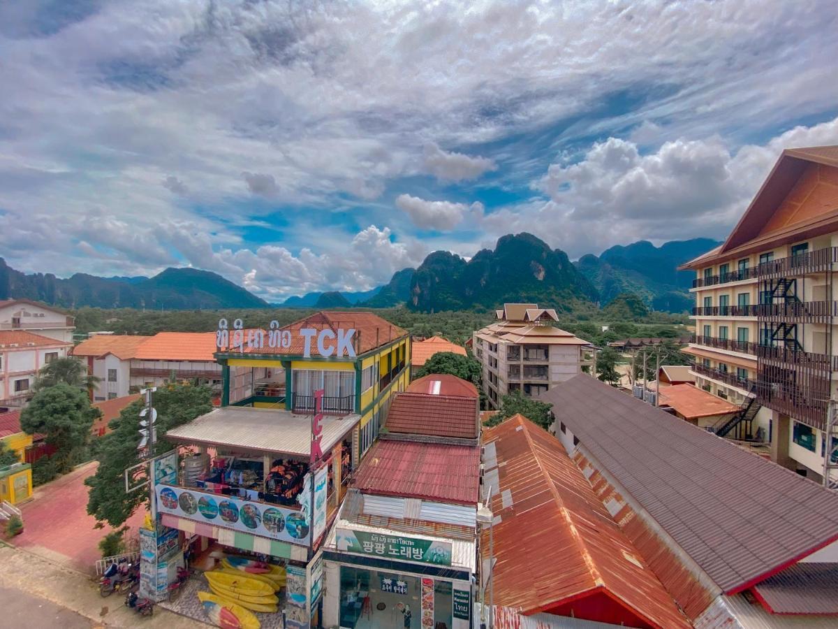 Vang Vieng Queens House Eksteriør bilde
