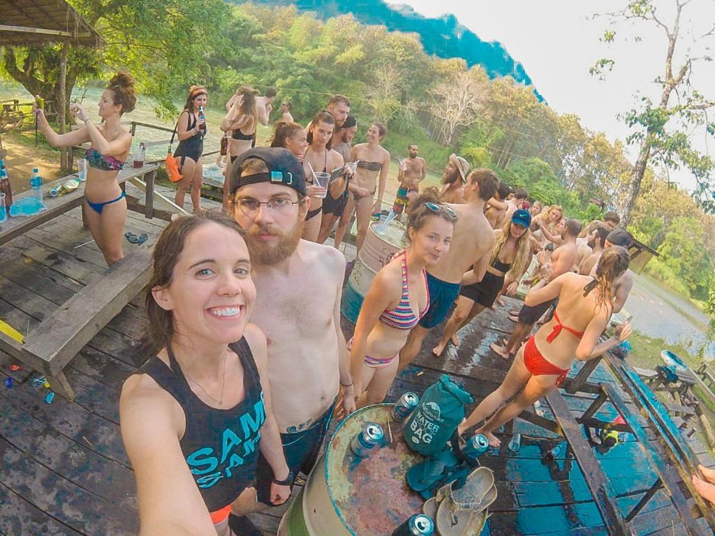 Vang Vieng Queens House Eksteriør bilde