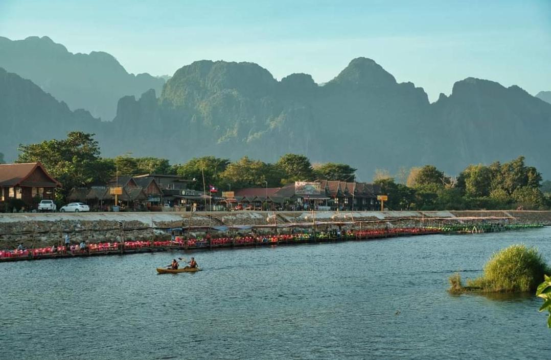 Vang Vieng Queens House Eksteriør bilde