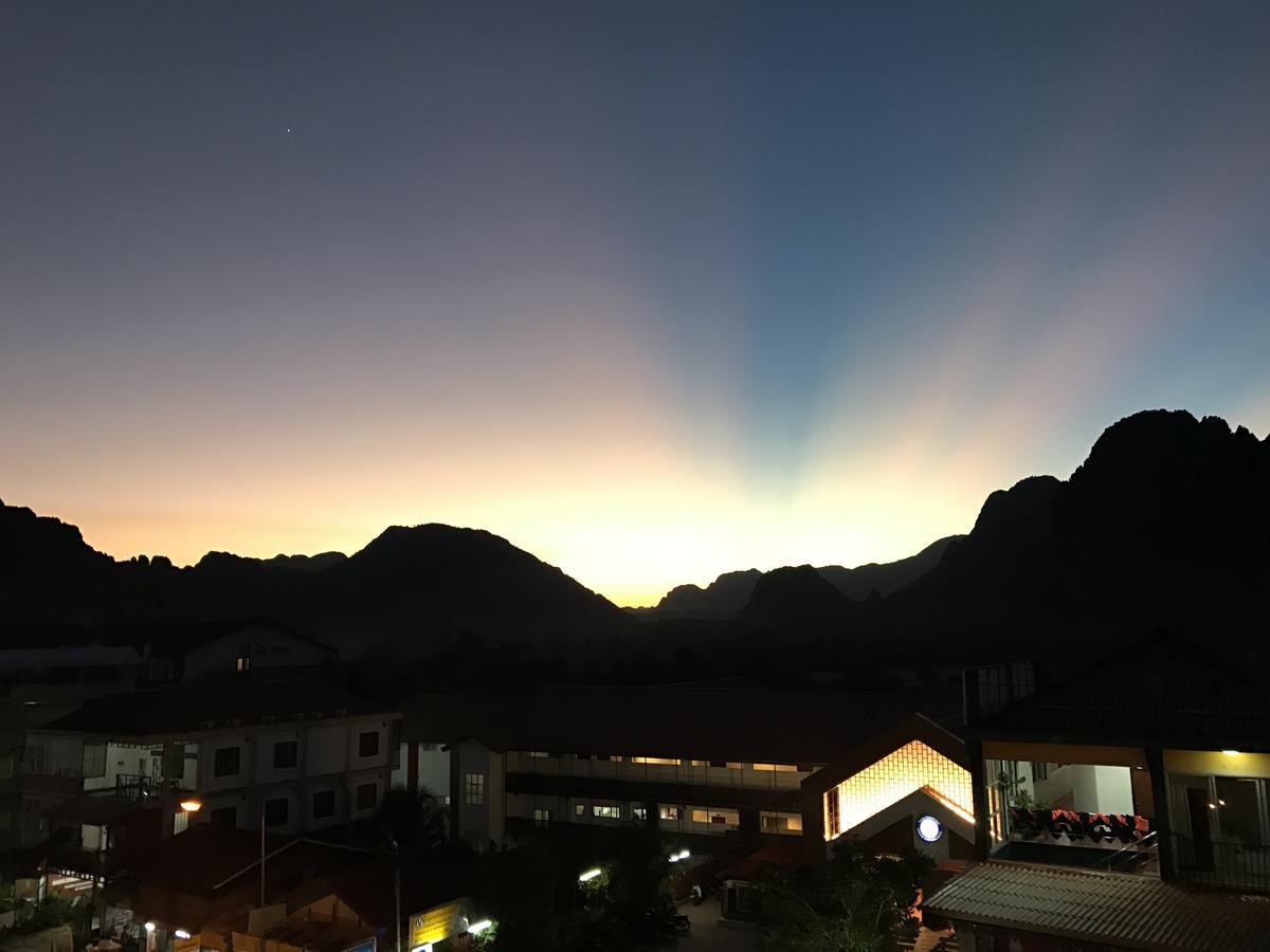 Vang Vieng Queens House Eksteriør bilde