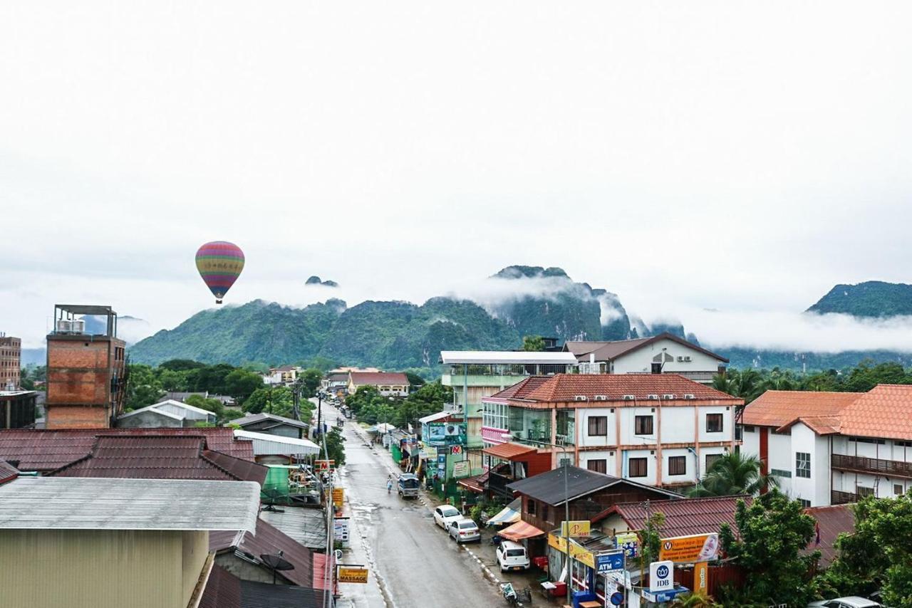 Vang Vieng Queens House Eksteriør bilde